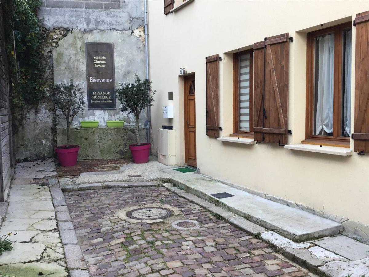 Appartement Médicis avec Garage Honfleur Exterior foto